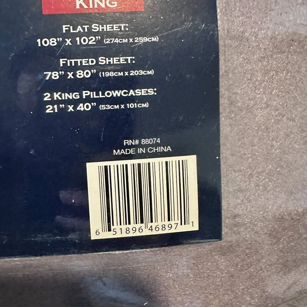 King Size Fleece Sheet Set Plum Purple Super Soft Extra Plush Polar Fleece